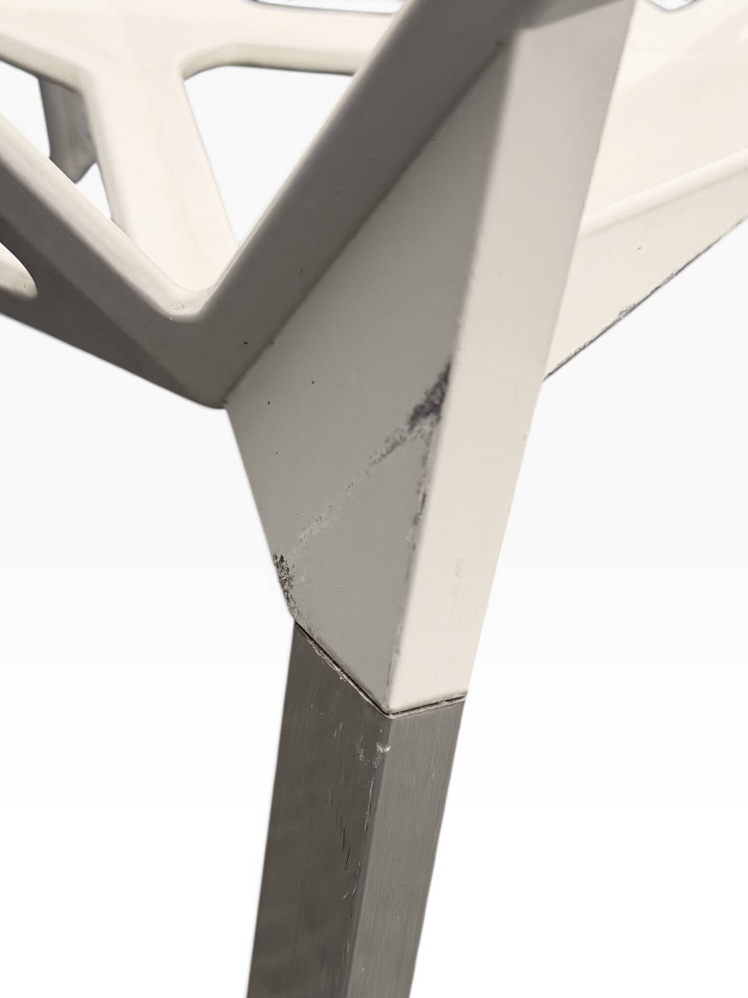 Pair of Chair One chairs — Konstantin Grcic for Magis, aluminium
