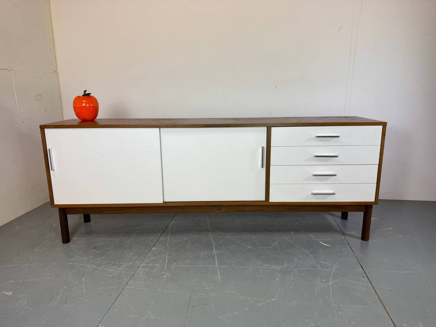 MCM sleek Martin Visser Wenge and Formica Credenza Sideboard, 1970s
