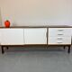 MCM sleek Martin Visser Wenge and Formica Credenza Sideboard, 1970s