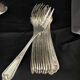 Ercuis cutlery set 131 pieces in metal Louis XV style, rocaille