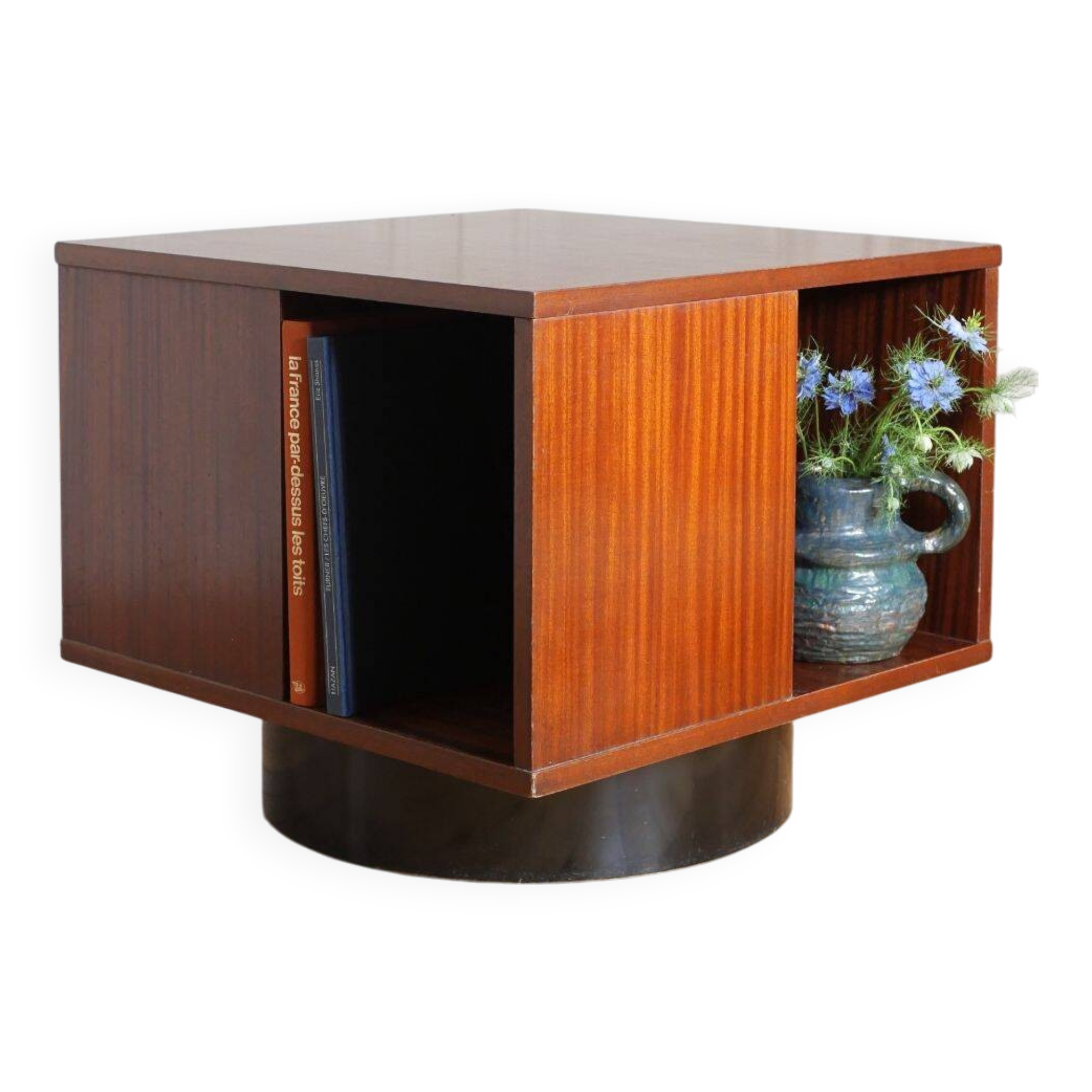 Revolving bookcase from the 60s and 70s