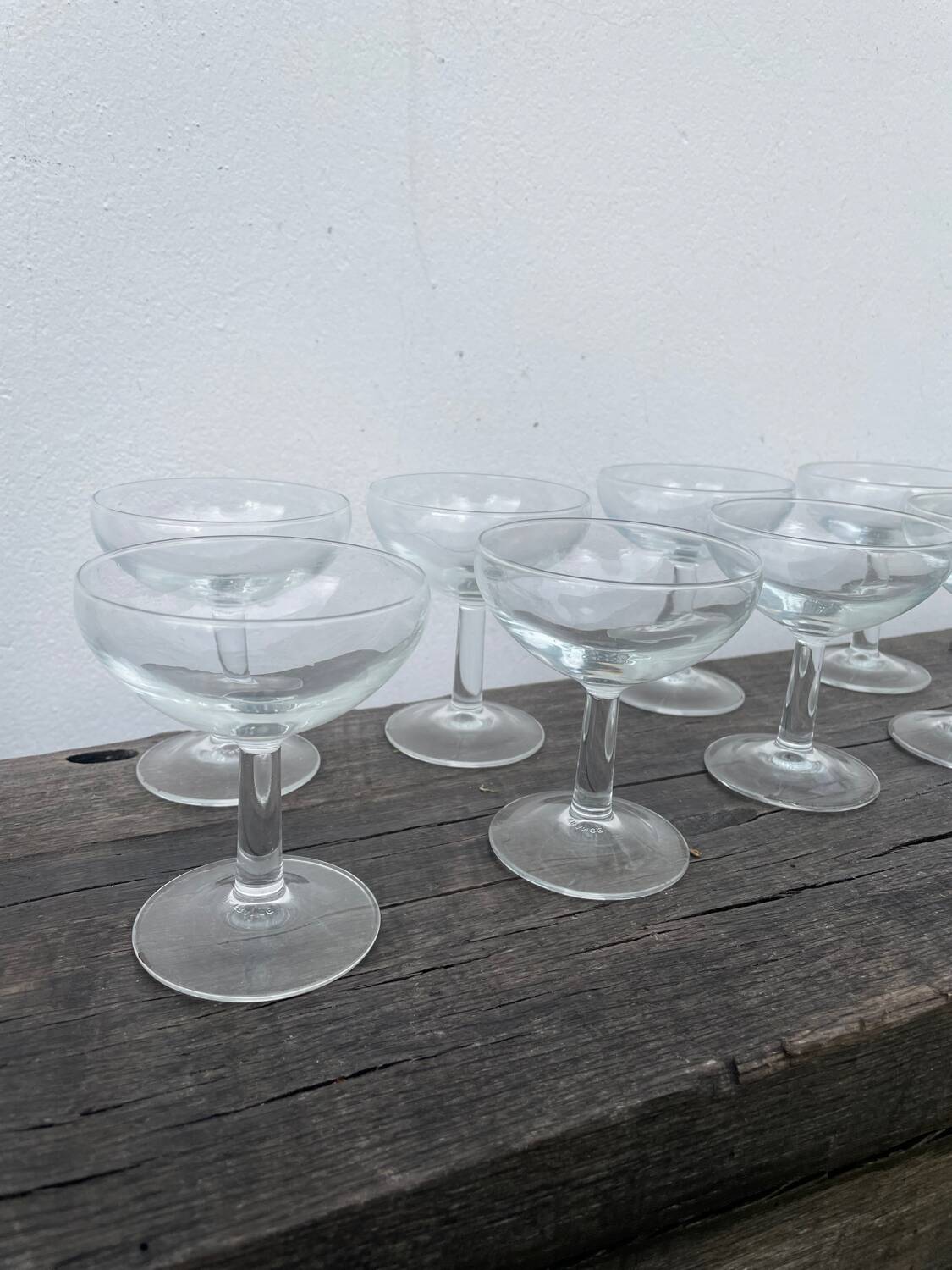 12 glass cups