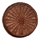 Old wicker tray