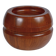 Solid teak bowl with lid. Denmark 1960s (2)