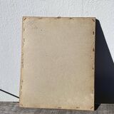 Indian portrait print wooden frame