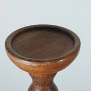 Support à fleurs en bois tourné vintage
