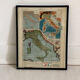 Carte Italie 1930