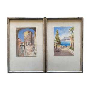 Tableaux d'aquarelles