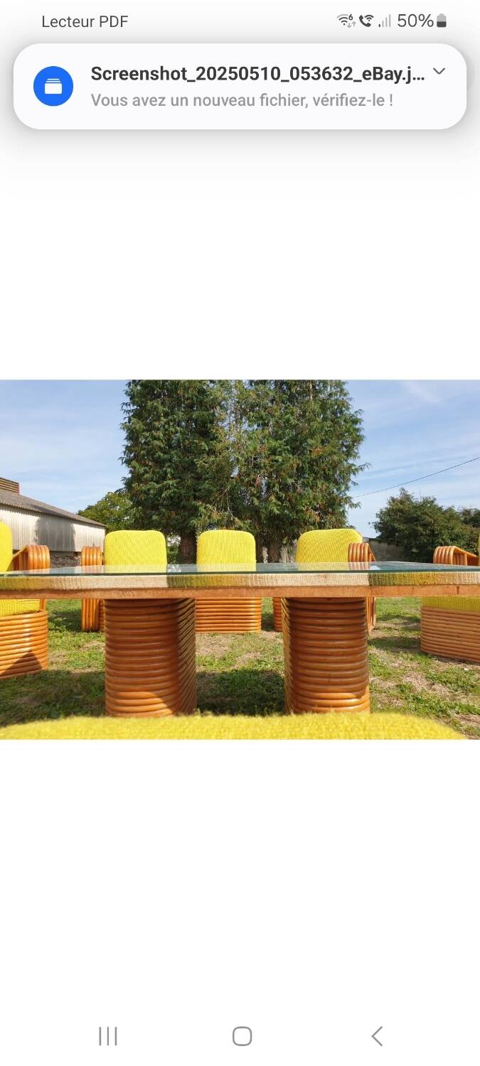 complete vintage pretzel living room