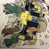 Harry Eliott Engraving Diligence under the snow