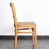 Pair of authentic fischel bistro chairs