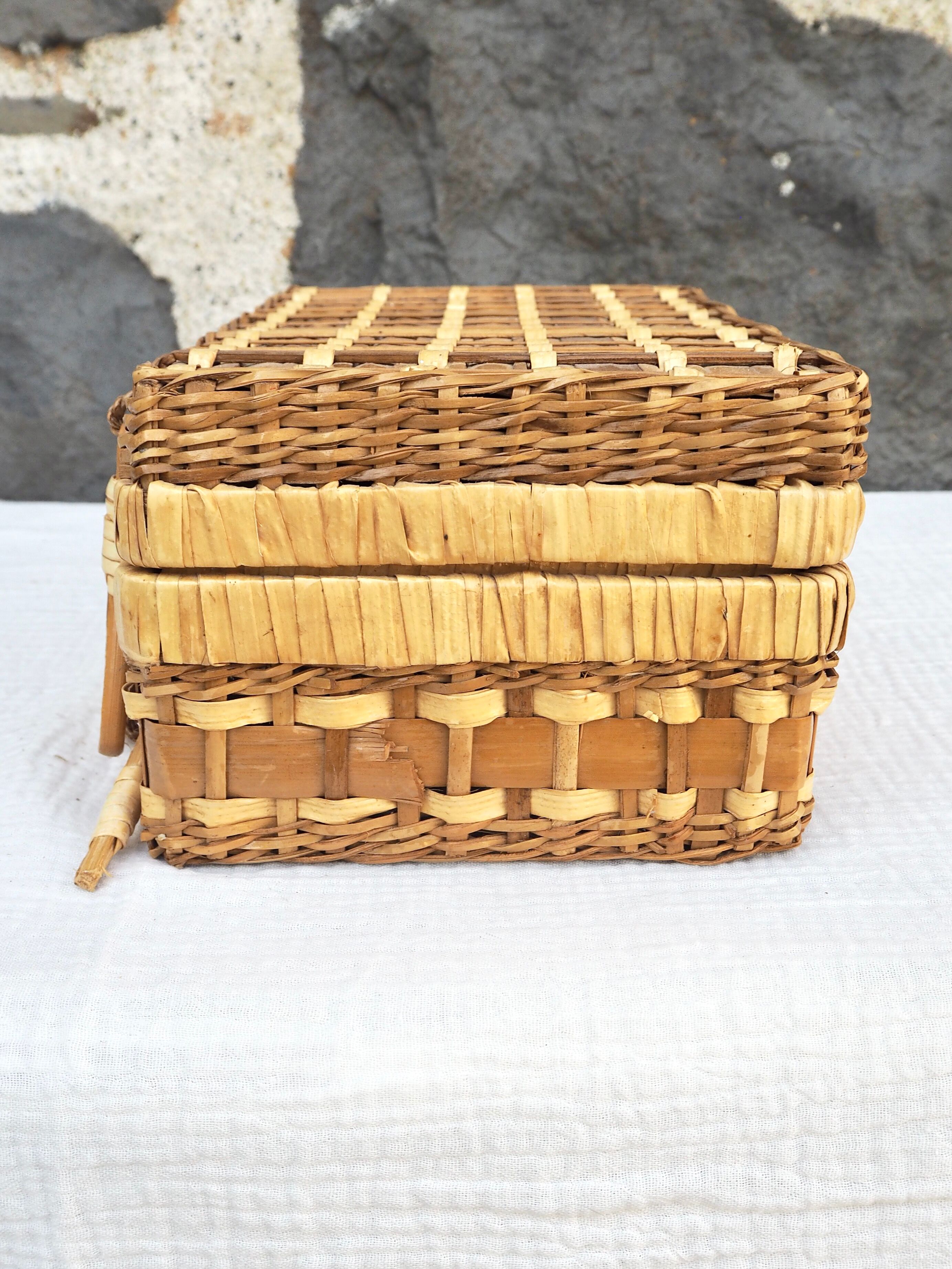 Small rattan case