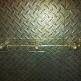 Vintage wall-mounted plexi coat rack