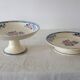 2 dessert dishes or compotiers Venice / Longwy