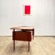 Mid-Century Danish Teak Desk by Peter Løvig Nielsen for Hedensted Møbelfabrik, Denmark, 1970s
