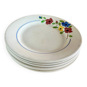 Assiettes à dessert Digoin Sarreguemines Beau Soleil