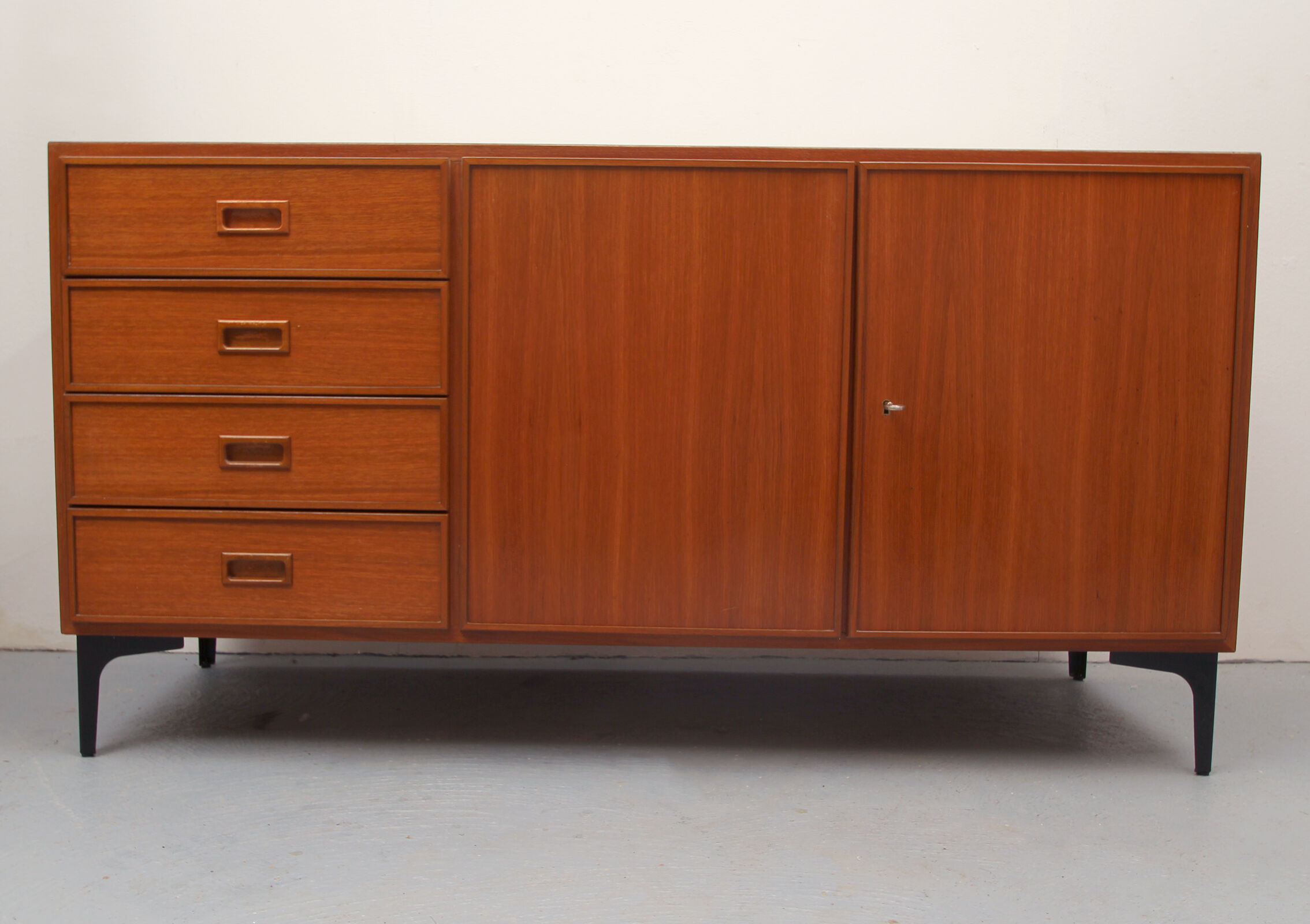 1960s sideboard in teak and formica