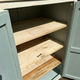 Petite armoire parisienne vintage couleur blanche