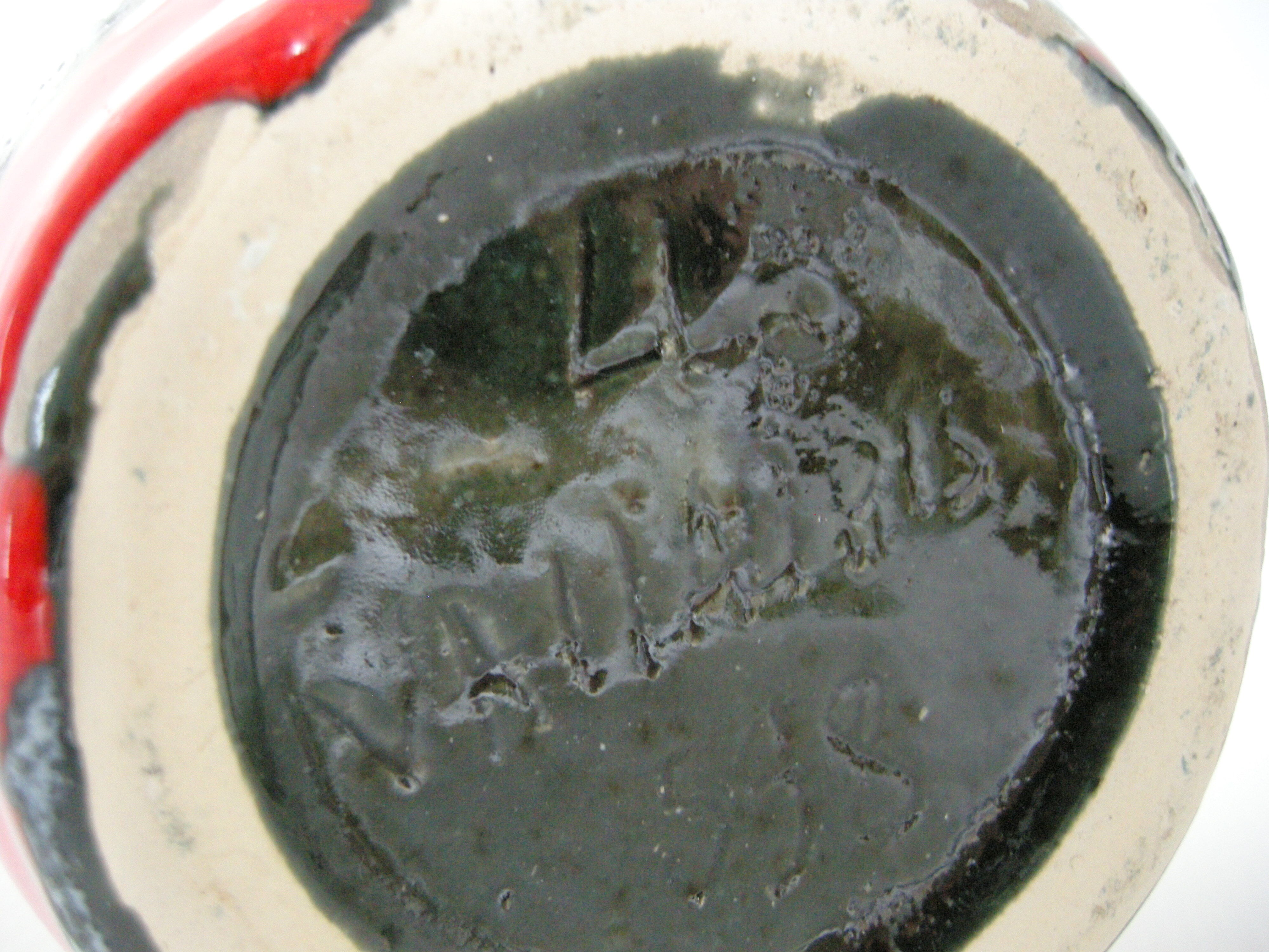 Vase Luc Vallauris vintage 1950 ceramic