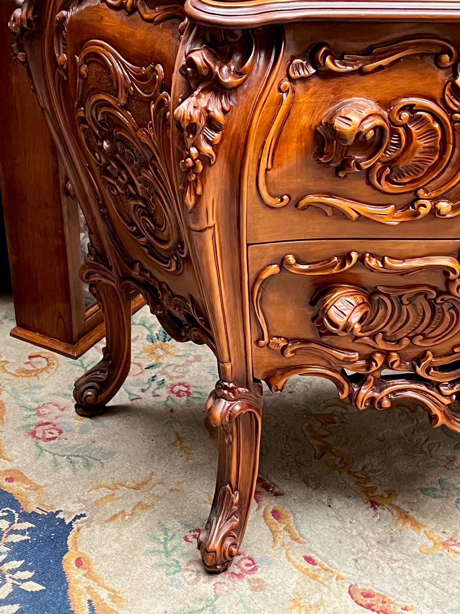 Rococo style chest of drawers