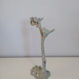 Verdigris metal jewelry stand