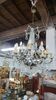 Chandelier with pendants 18 bulbs
