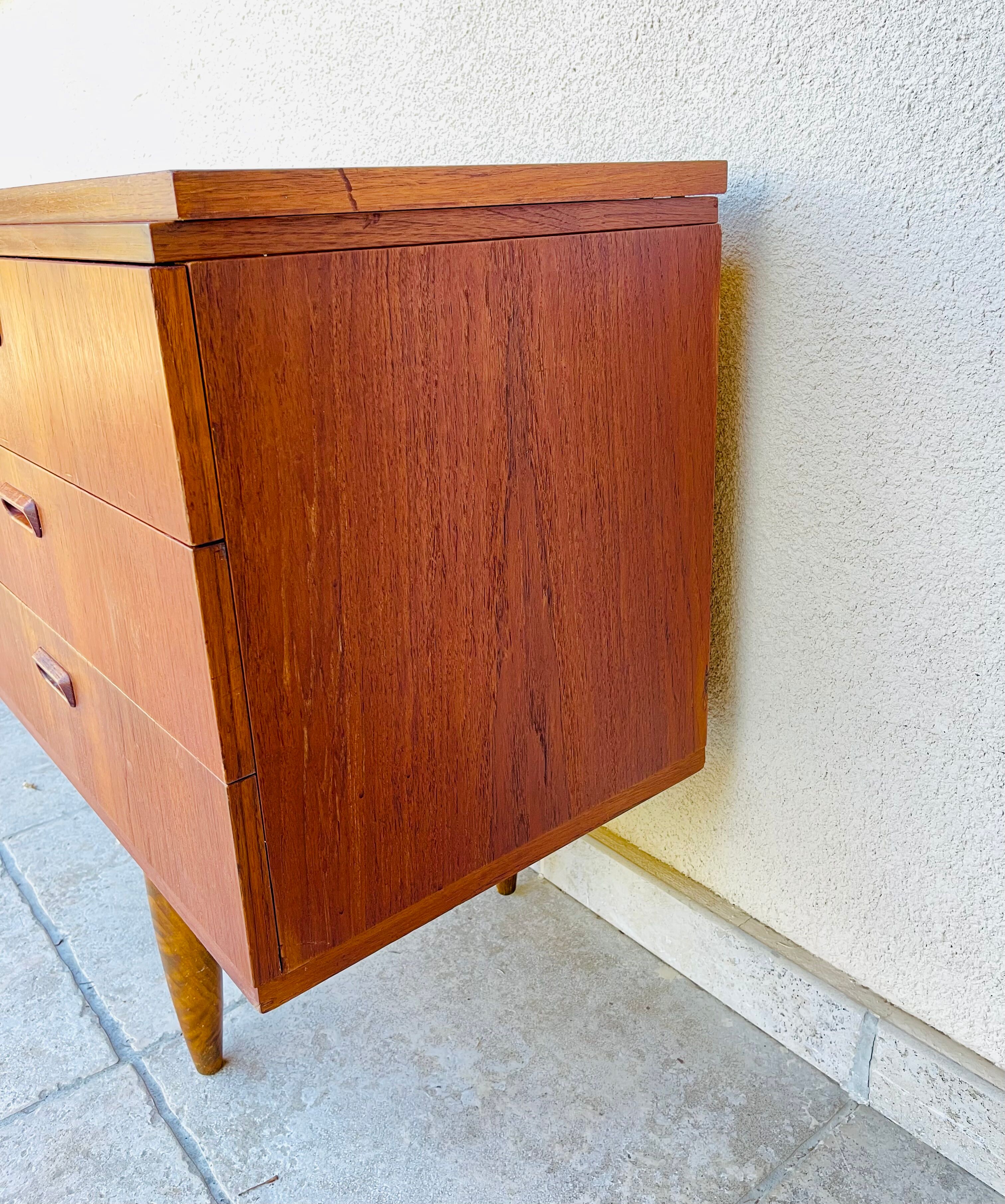 Scandinavian teak row 1960