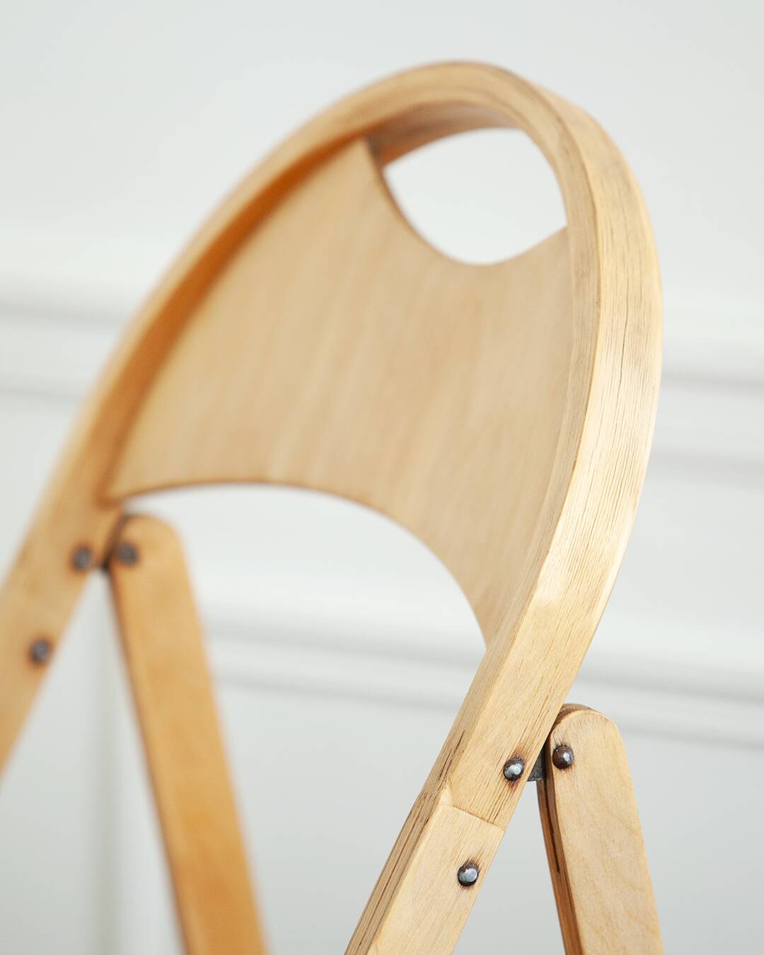 Beech folding chair OTK 25