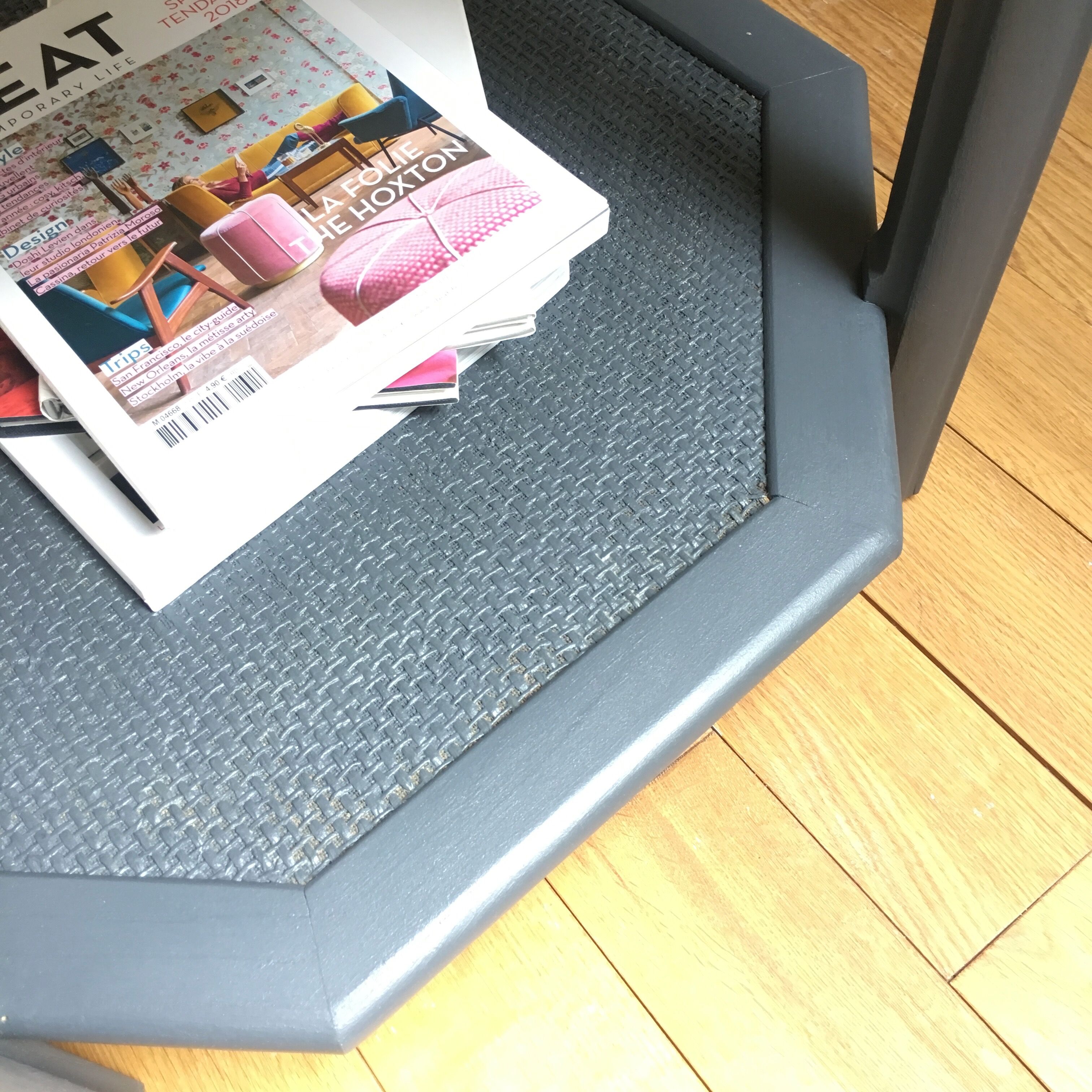 Octagonal coffee table