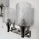 Space Age design wall lights by Doria Leuchten 70s (X2)