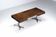 Trau Arredamenti Metallici S.P.A. large desk rosewood Italy 1960