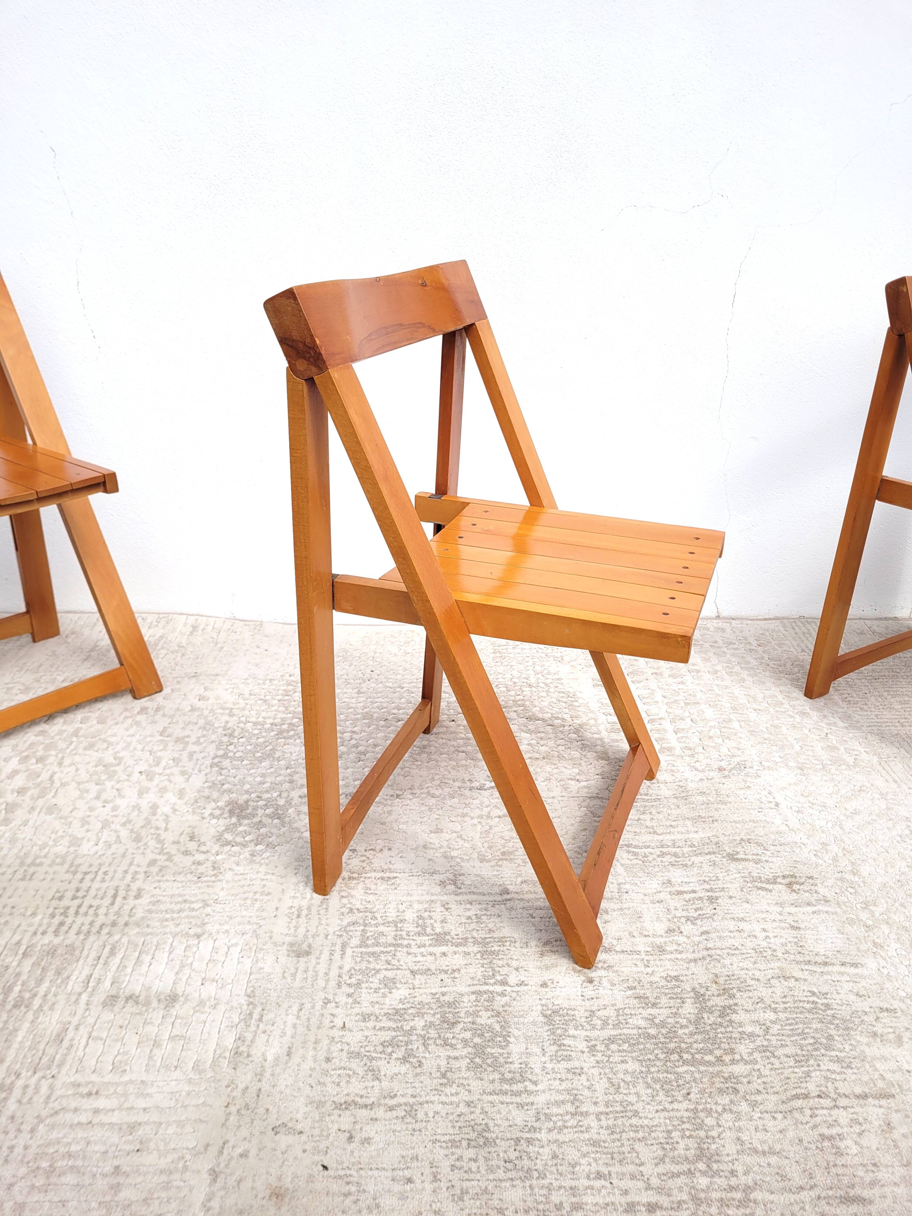 Aldo Jacober folding chairs 1960