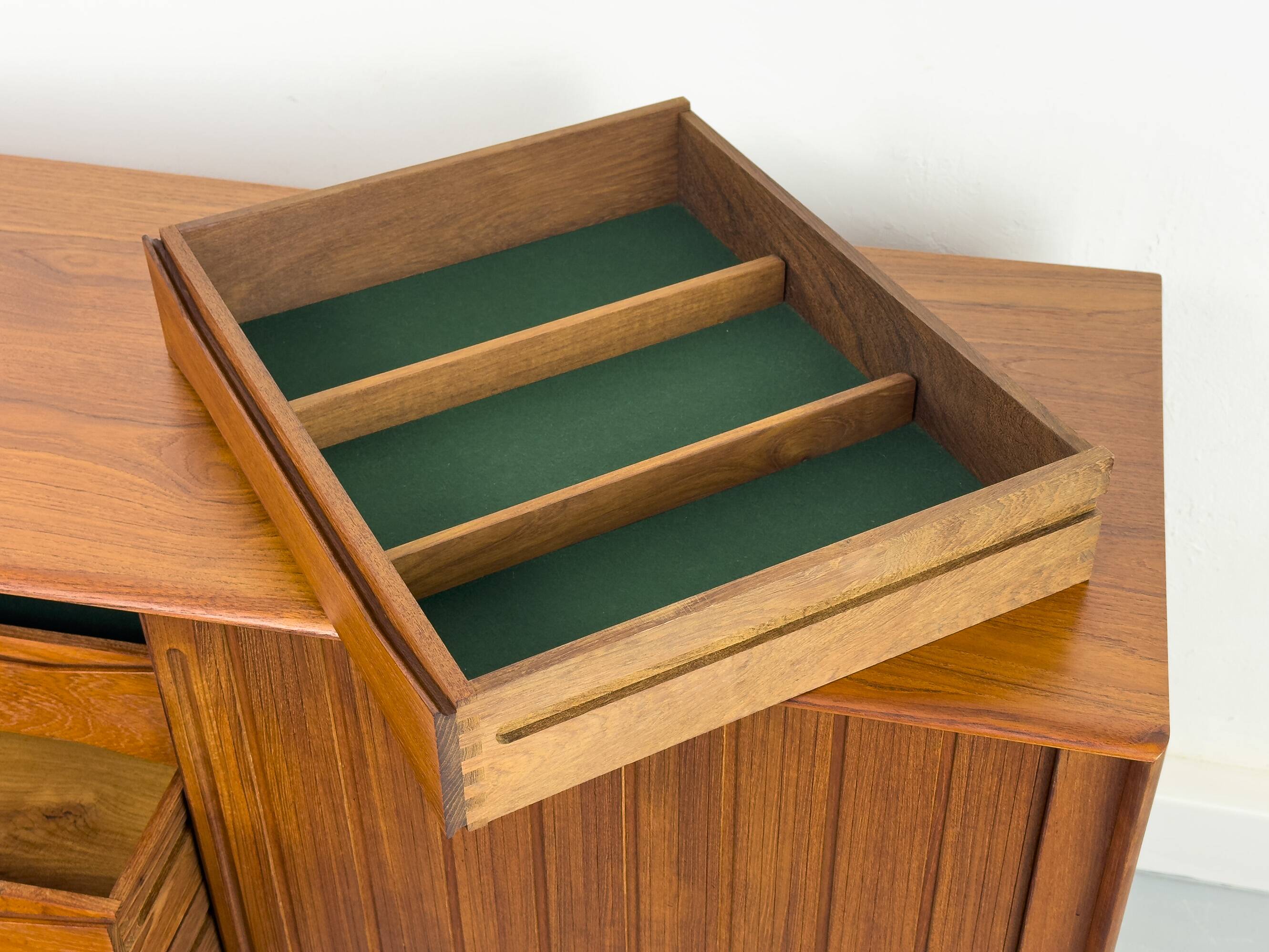 Danish Teak Sideboard by Johannes Aasbjerg, 1960s