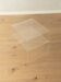 Minimalist side table from the 1960s made of acrylic glass