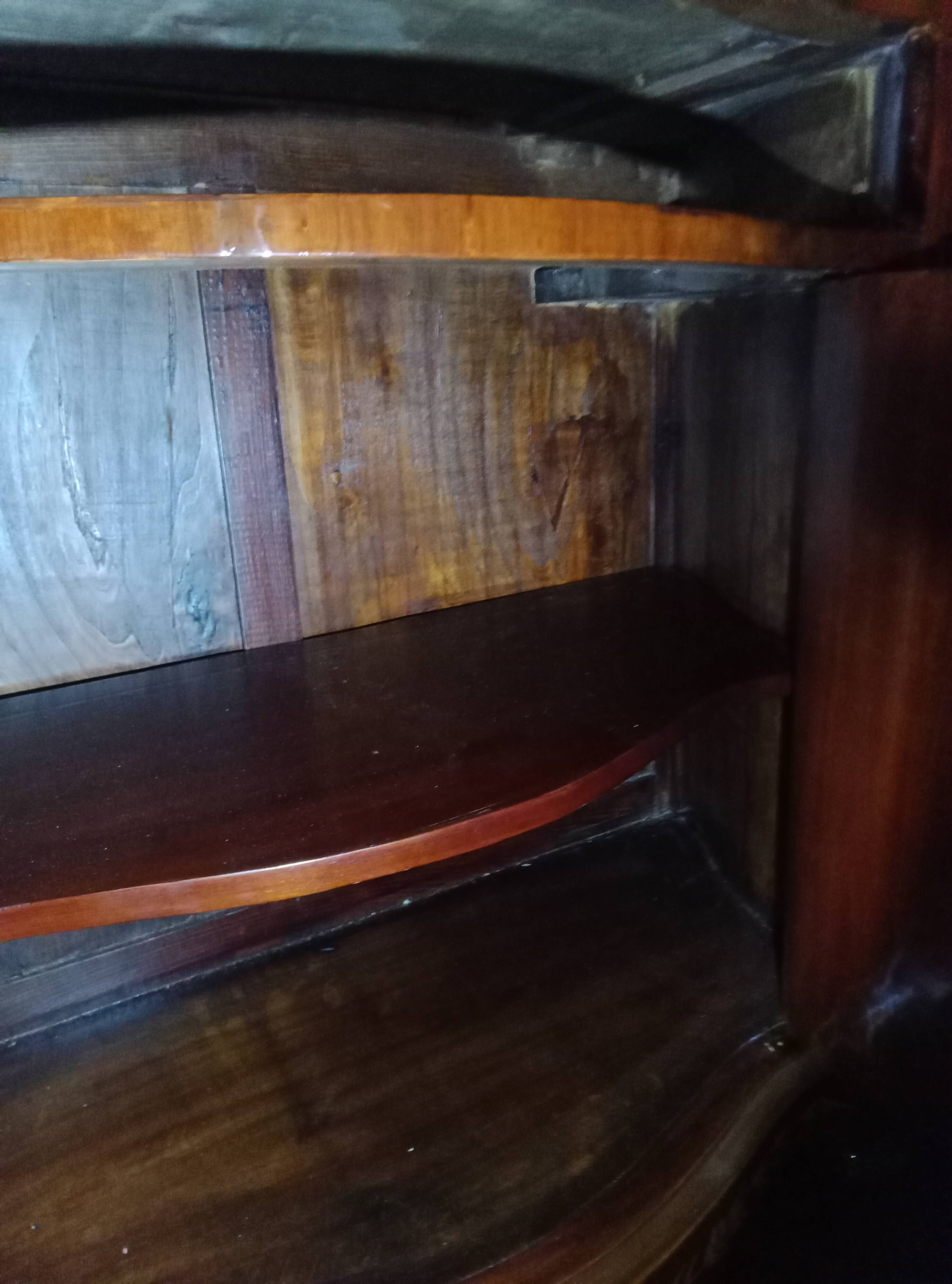 Ornamental commode in marquetry - Napoleon III style