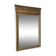 Miroir trumeau doré et biseauté  88x58cm