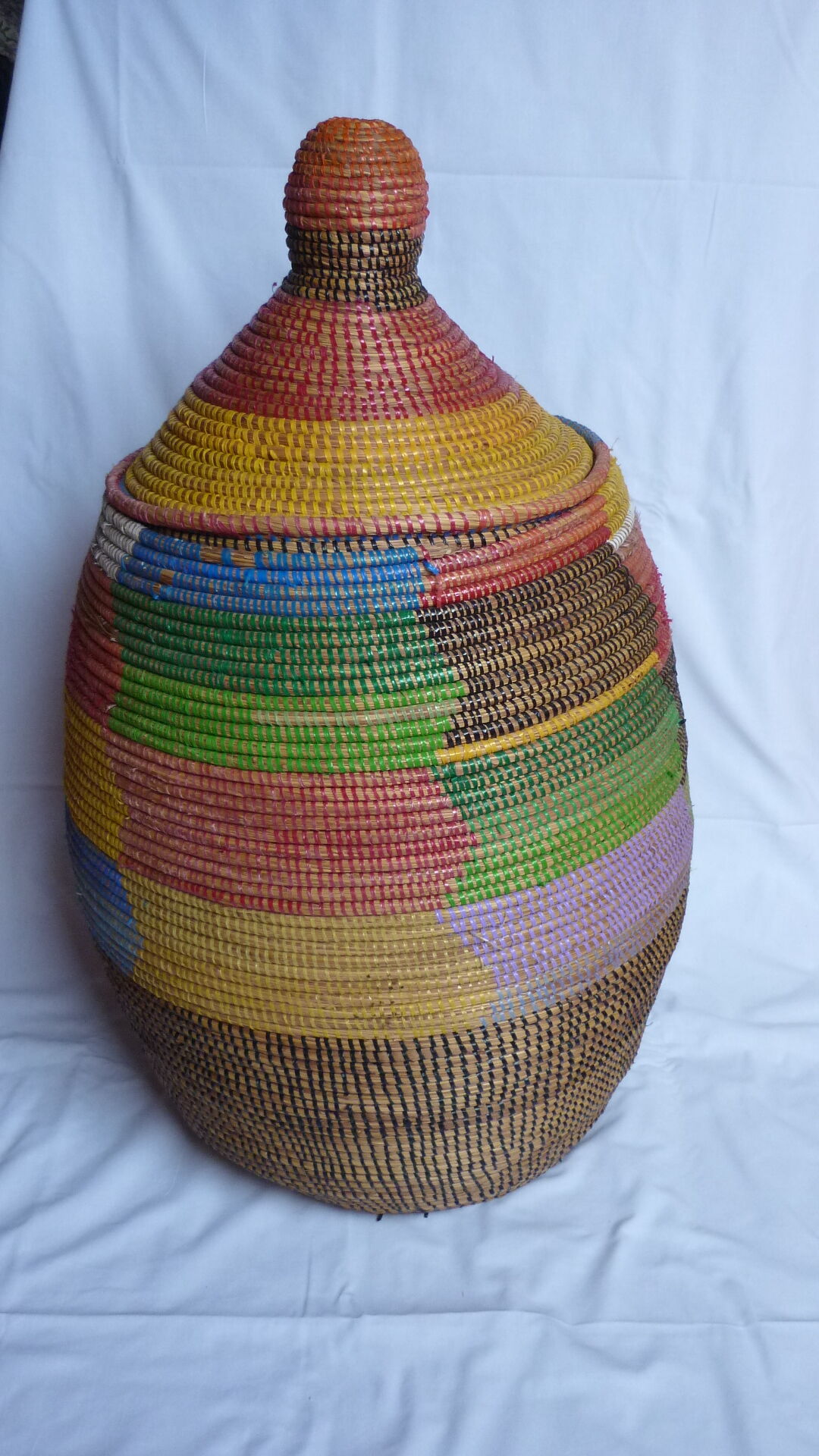 Senegalese braided basket