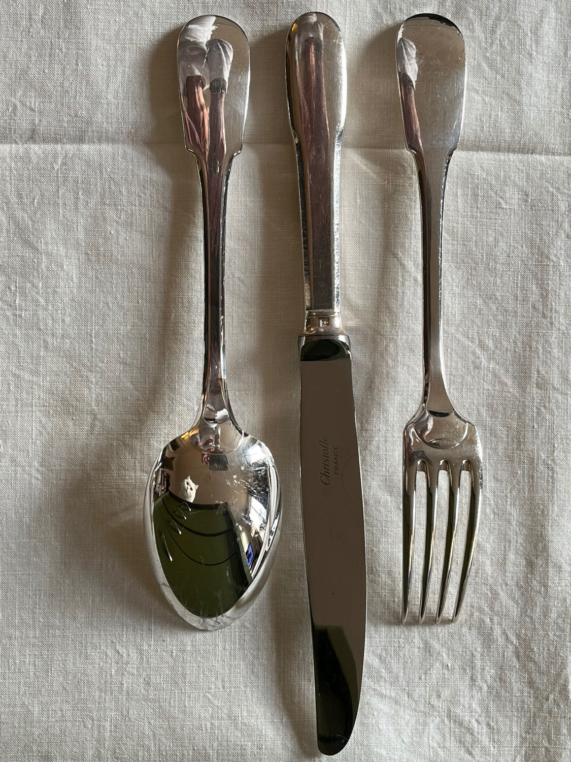 Christofle cutlery set of 179 pieces with its case.