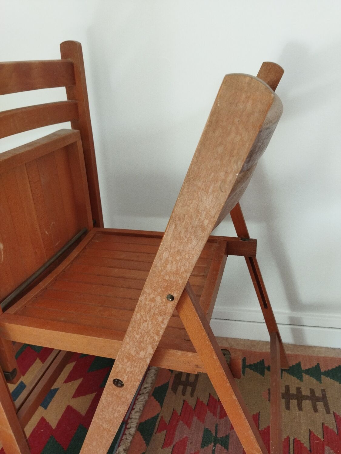 Chaises pliantes vintage