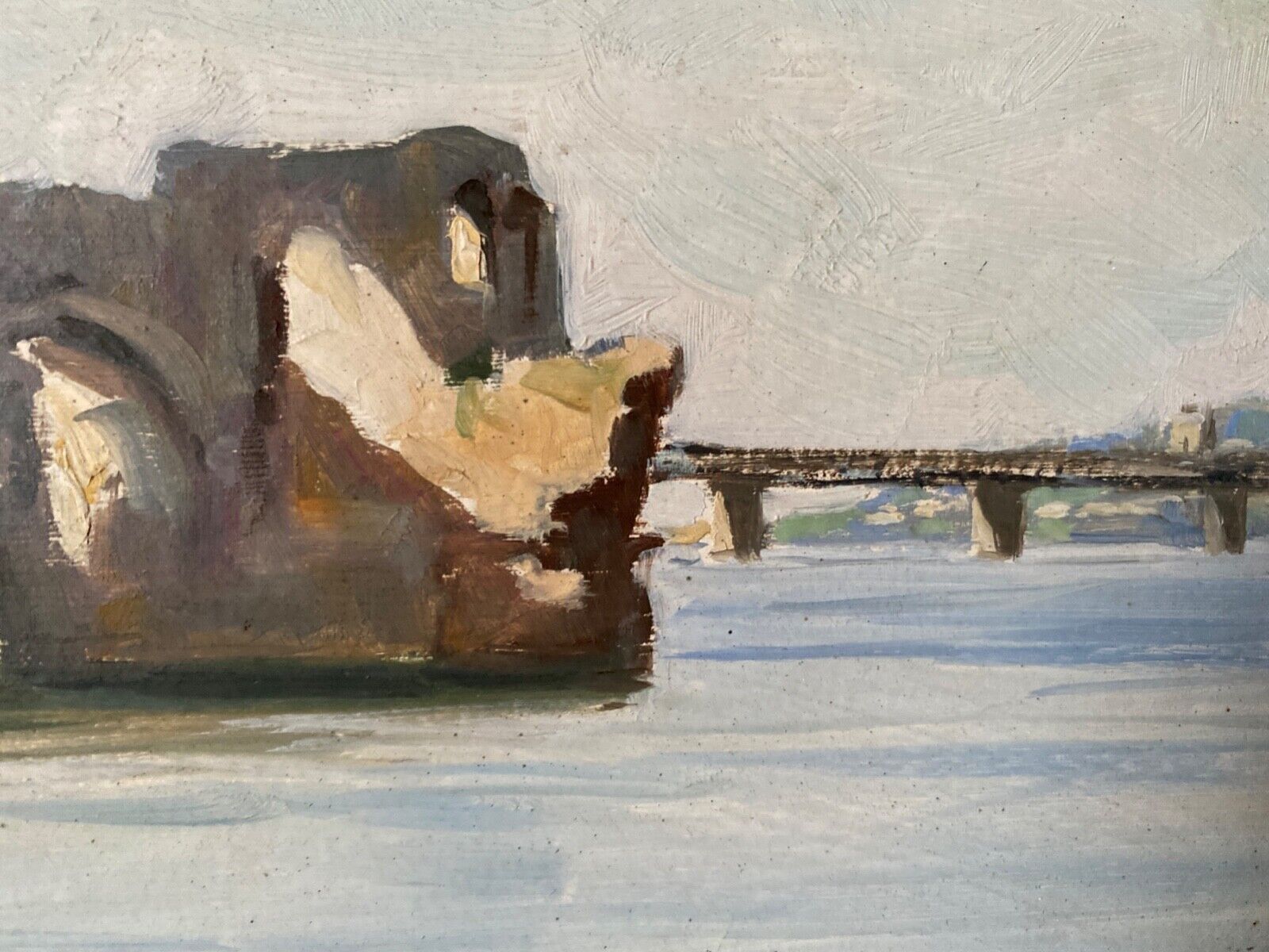 Countersigned lithograph Claude Hemeret Bouquet of blue flowers 43/175