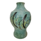 Vintage vase with fish decor by Pierre Scheffer