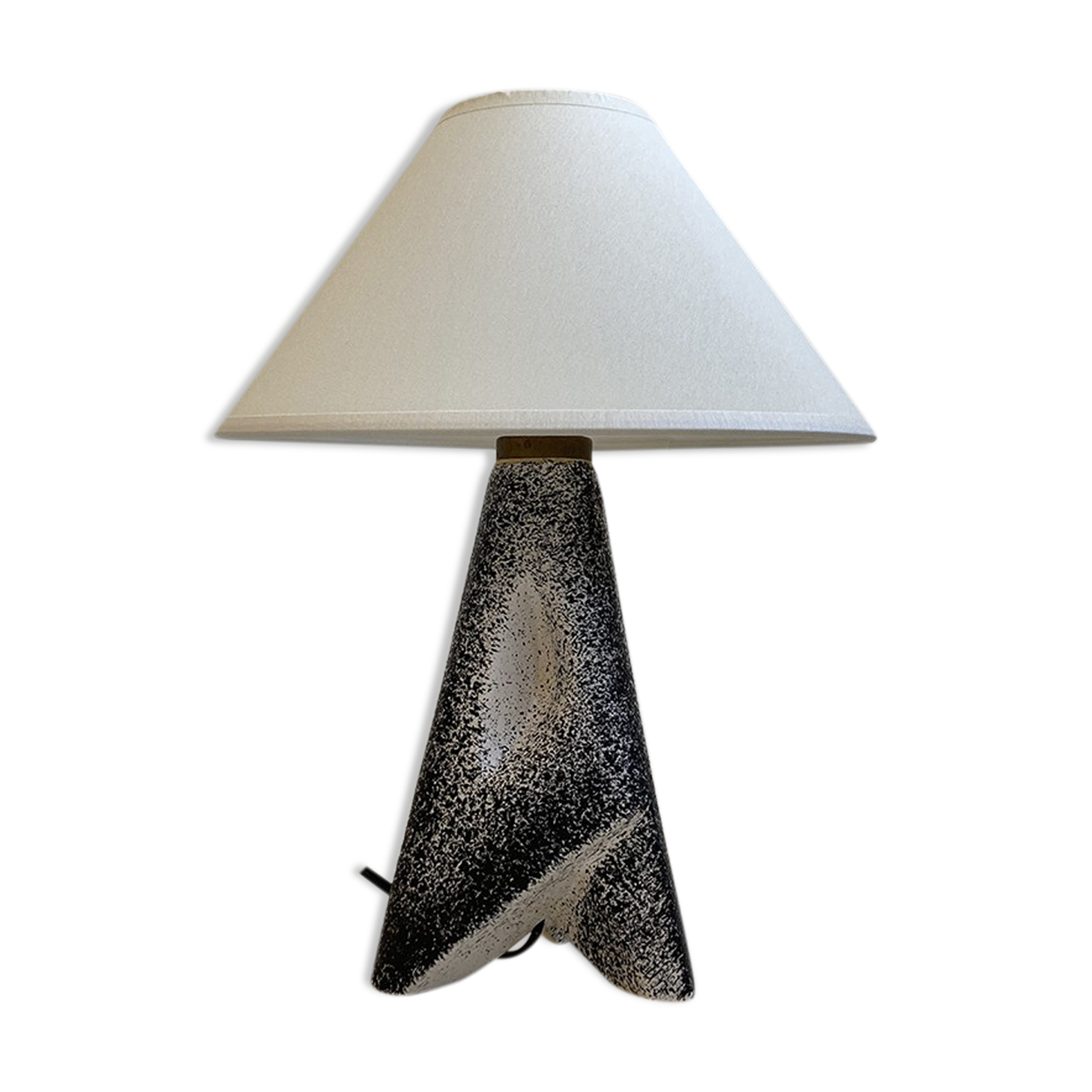 Ceramic lamp vallauris 1950 free form