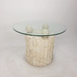 Magnussen Ponte Travertine Coffee Table, 1980s