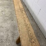 vintage XL low sofa / gym / school bench