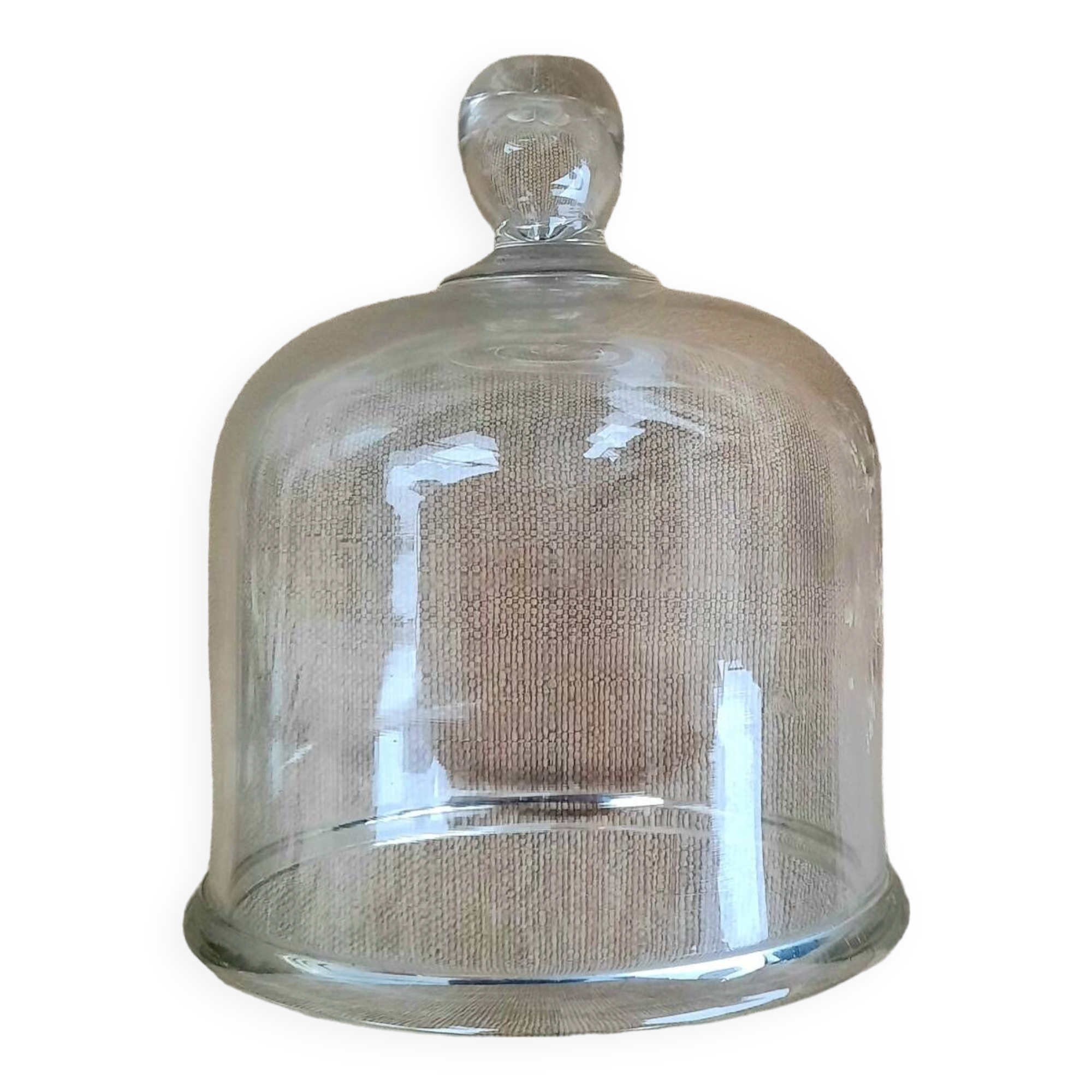 Old glass bell