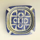 Ashtray / Italian ceramic pocket tray, glazed in Bitossi style.