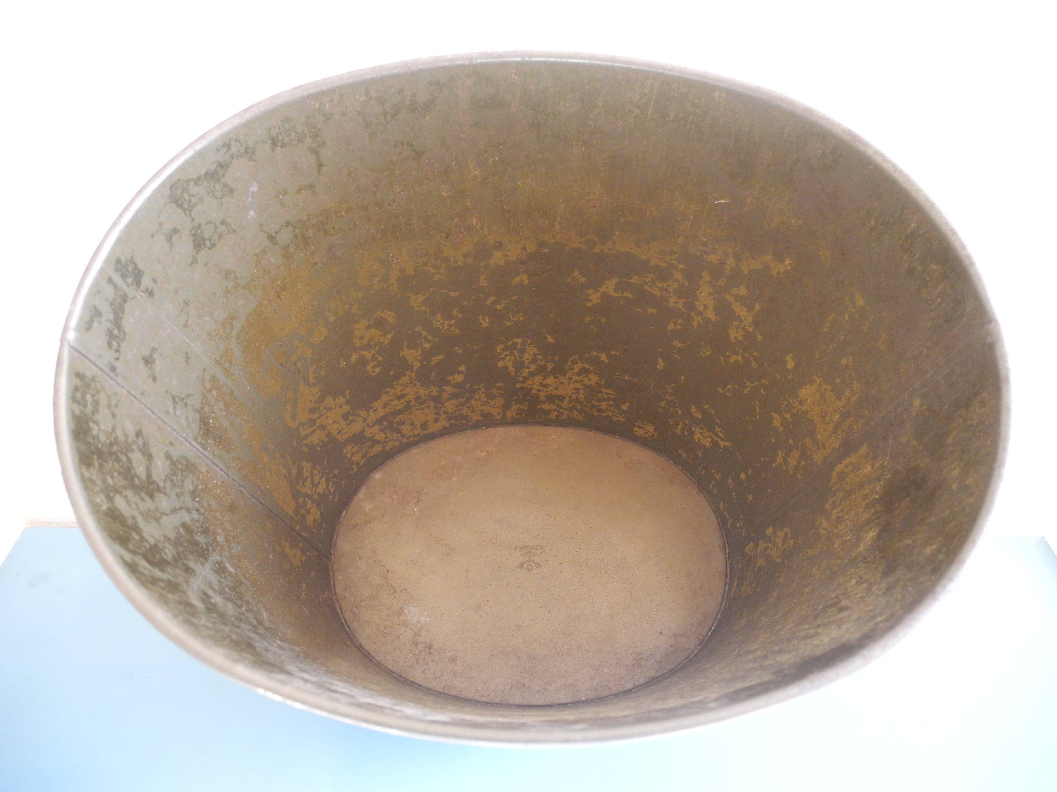 Massilly vintage office waste paper basket