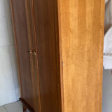 Vintage cupboard with compass feet