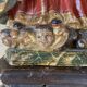 Vierge à l’Enfant – Sculpture ancienne en bois polychrome – XVIIIe / XIXe s