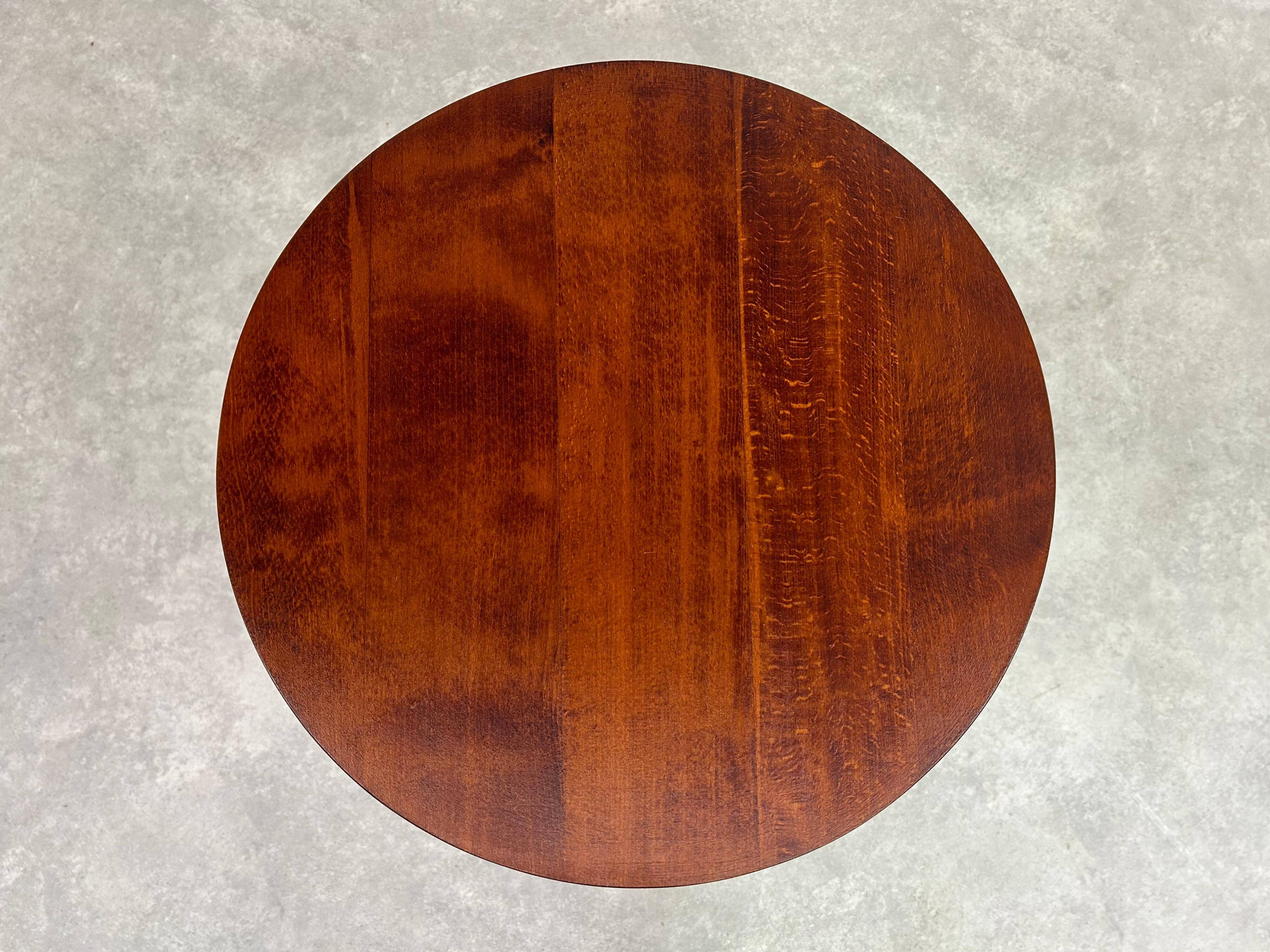 Curved wooden coffee table by Thonet